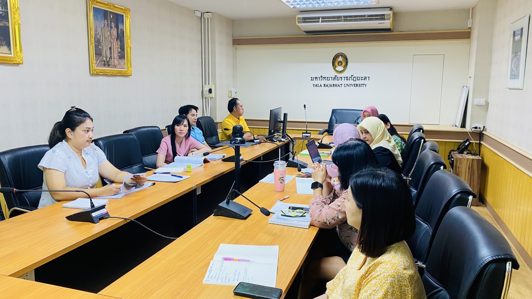 กองบริการการศึกษา ประชุมชี้แจงแนวทางการรายงานการประเมินตนเอง ตามเกณฑ์คุณภาพการศึกษาเพื่อการดำเนินการที่เป็นเลิศ (EdPEx)