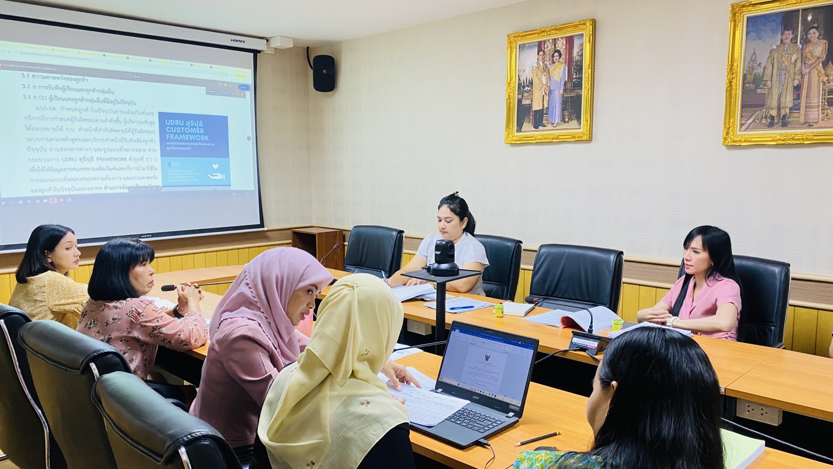 กองบริการการศึกษา ประชุมชี้แจงแนวทางการรายงานการประเมินตนเอง ตามเกณฑ์คุณภาพการศึกษาเพื่อการดำเนินการที่เป็นเลิศ (EdPEx)