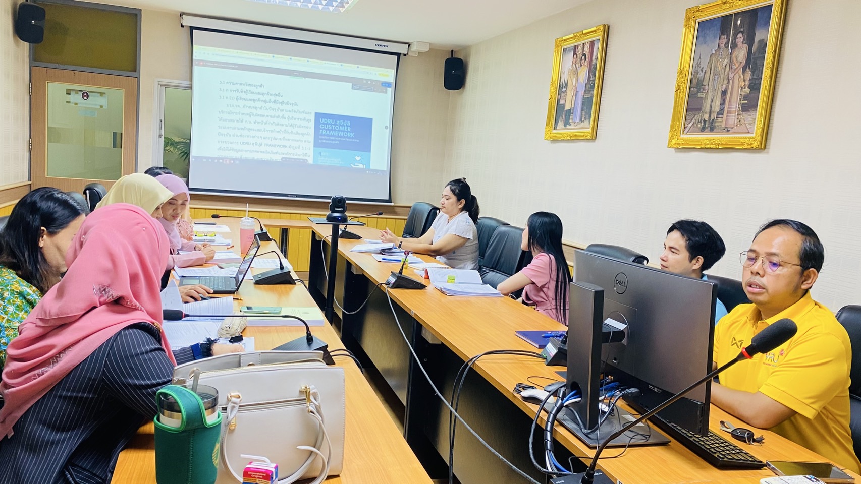 กองบริการการศึกษา ประชุมชี้แจงแนวทางการรายงานการประเมินตนเอง ตามเกณฑ์คุณภาพการศึกษาเพื่อการดำเนินการที่เป็นเลิศ (EdPEx)