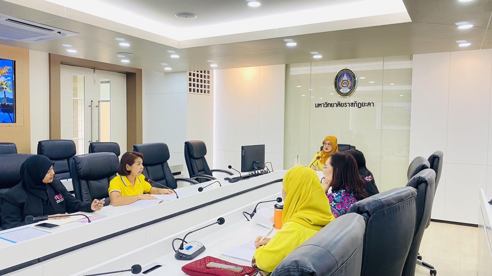 มหาวิทยาลัยราชภัฏยะลา ประชุมคณะกรรมการบริหารงานวิชาการของมหาวิทยาลัย ครั้งที่ 7/2568