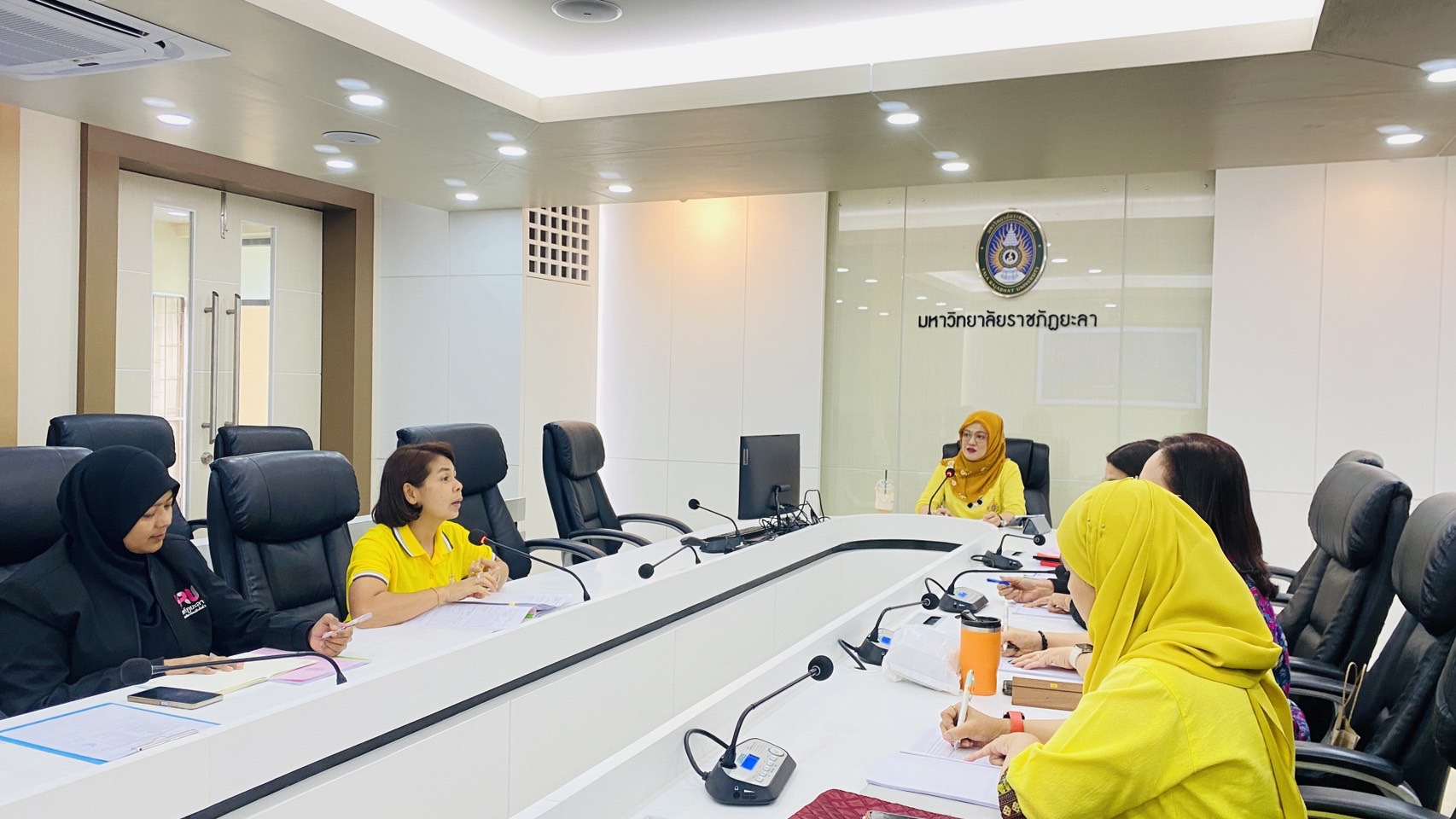 มหาวิทยาลัยราชภัฏยะลา ประชุมคณะกรรมการบริหารงานวิชาการของมหาวิทยาลัย ครั้งที่ 7/2568