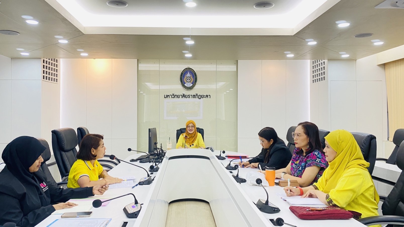 มหาวิทยาลัยราชภัฏยะลา ประชุมคณะกรรมการบริหารงานวิชาการของมหาวิทยาลัย ครั้งที่ 7/2568